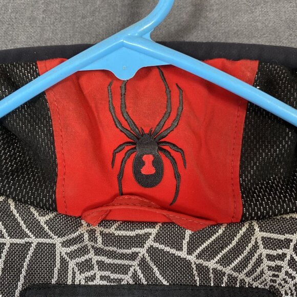 Spyder Mens Red Ski Jacket Dermizax-EV Zip Pockets & Spiderweb Lining Size L/52 - Picture 16 of 16